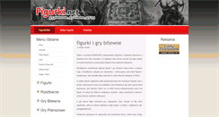 Desktop Screenshot of figurki.net